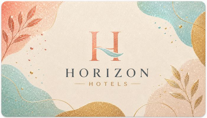 Foil Highlights business card example 7