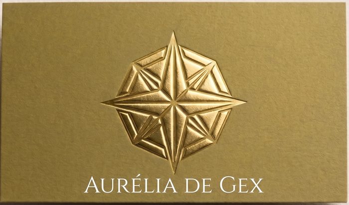 Foil Relief business card example 1
