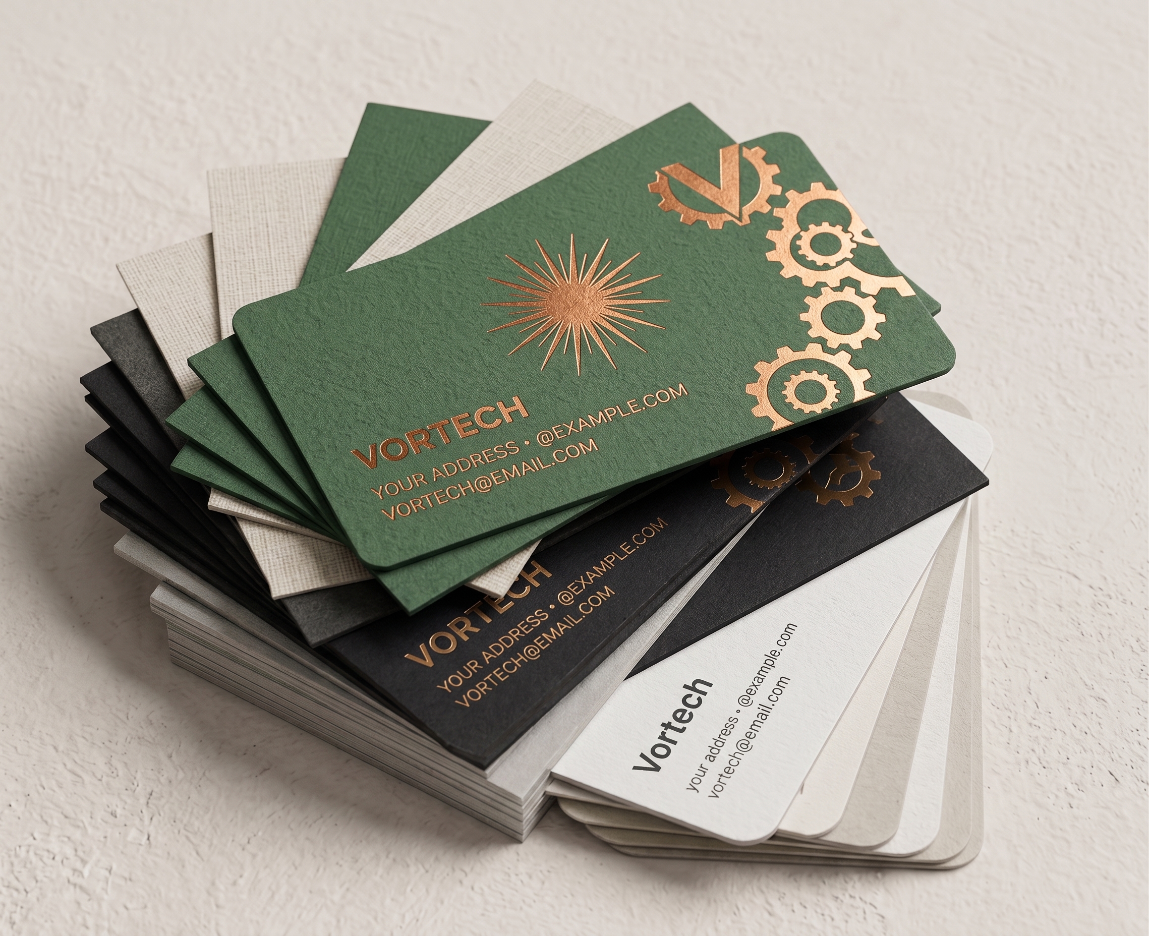 Premium business cards