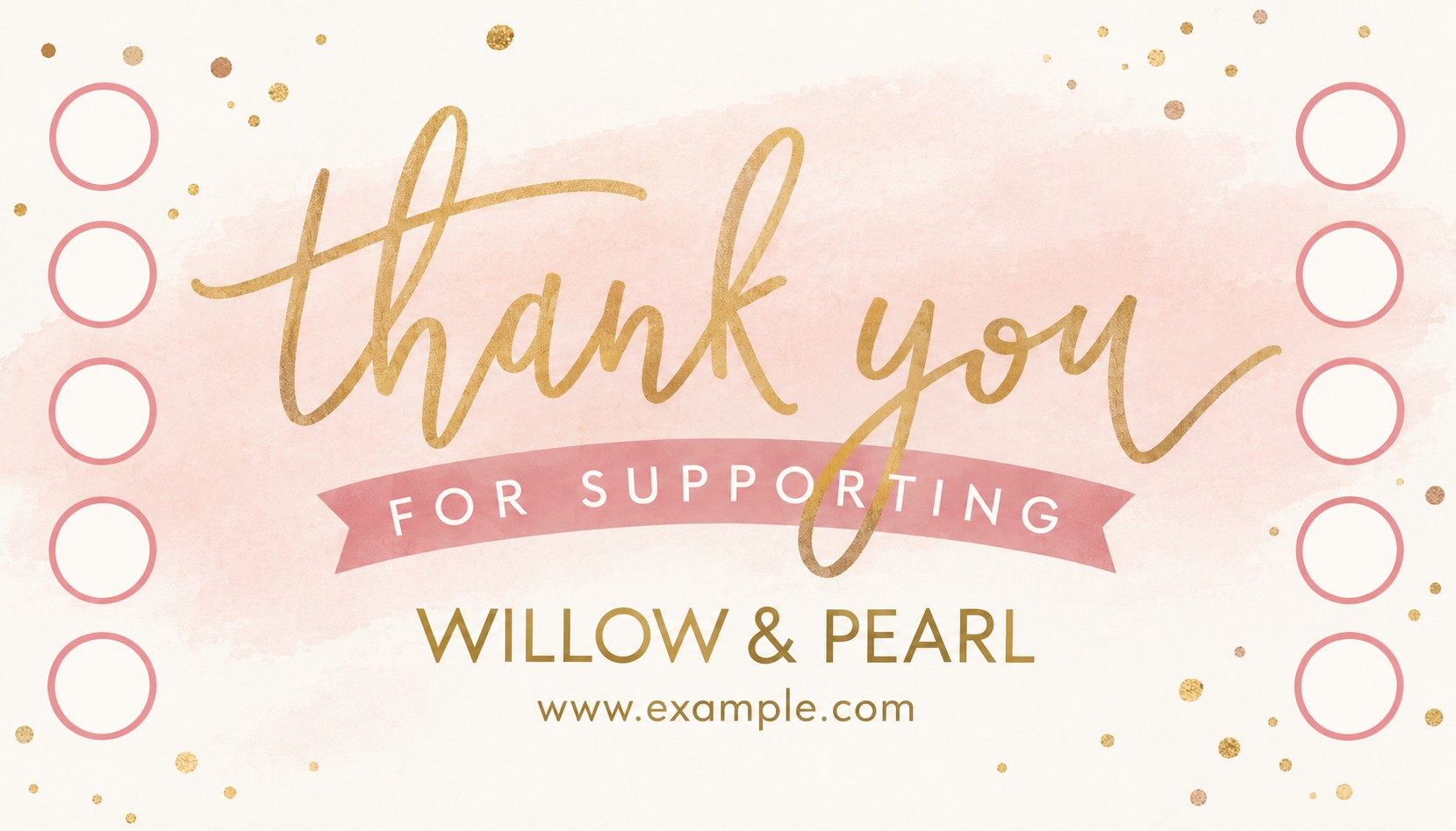 Willow & Pearl Thank You